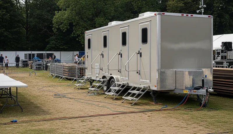 Event Restroom Trailers League City TX