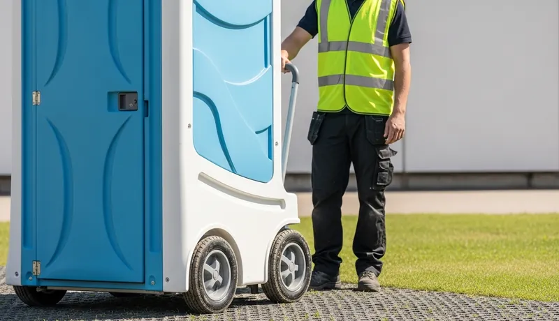 Porta potty placement and compliance in League City TX